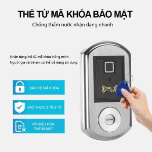 Khóa cửa cổng vân tay hai mặt Bramah-C300