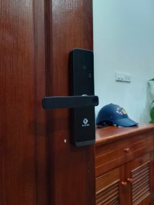 Khóa cửa phòng vân tay chính hãng Bramah-BM400 PLus .
