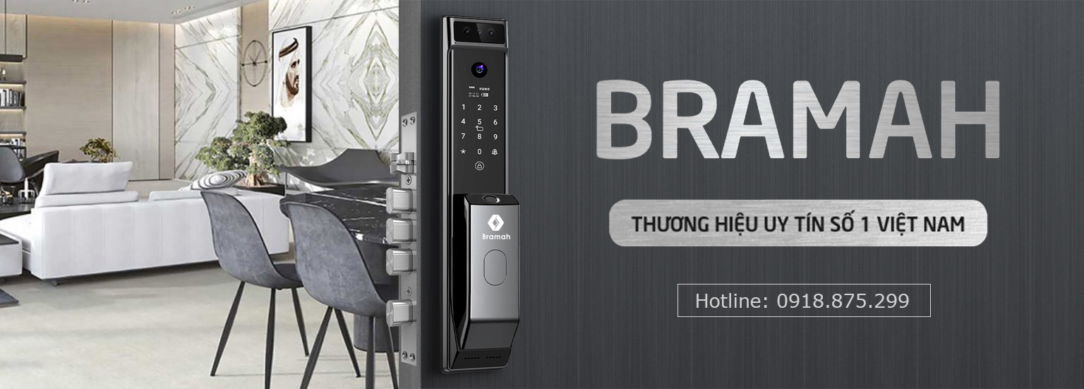 banner khóa cửa thông minh bramah